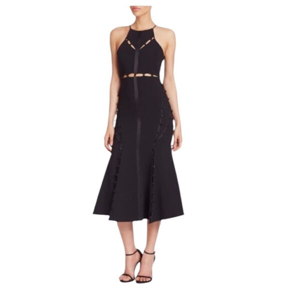 Cinq à Sept Shaik Button Midi Dress - Size 2, NWT - Picture 1 of 5